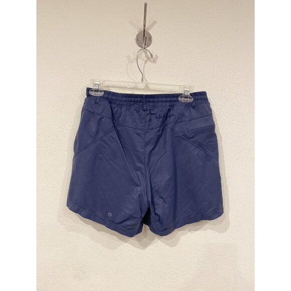 Birddogs Shorts Mens Medium Blue Quick Dry Lined Zipper Pocket Athletic Running - Picture 6 of 6